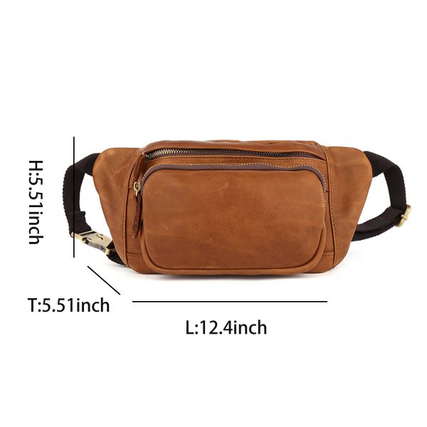 Genuine Leather Shoulder Crossbody Bag
