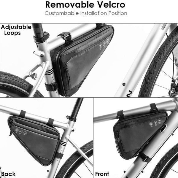 PU Bike Frame Storage Bag