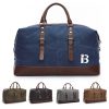 Large capacity canvas travel duffel bag