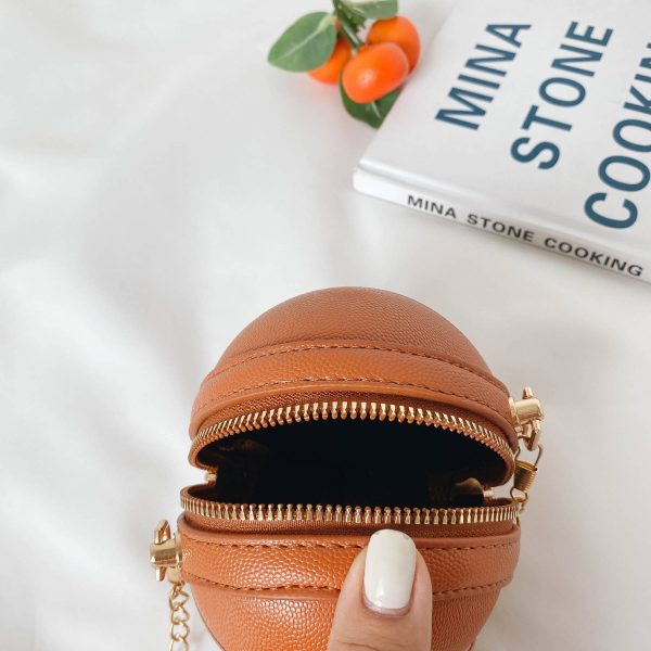 Children's Mini Fashion Chain Crossbody Basketball Bag