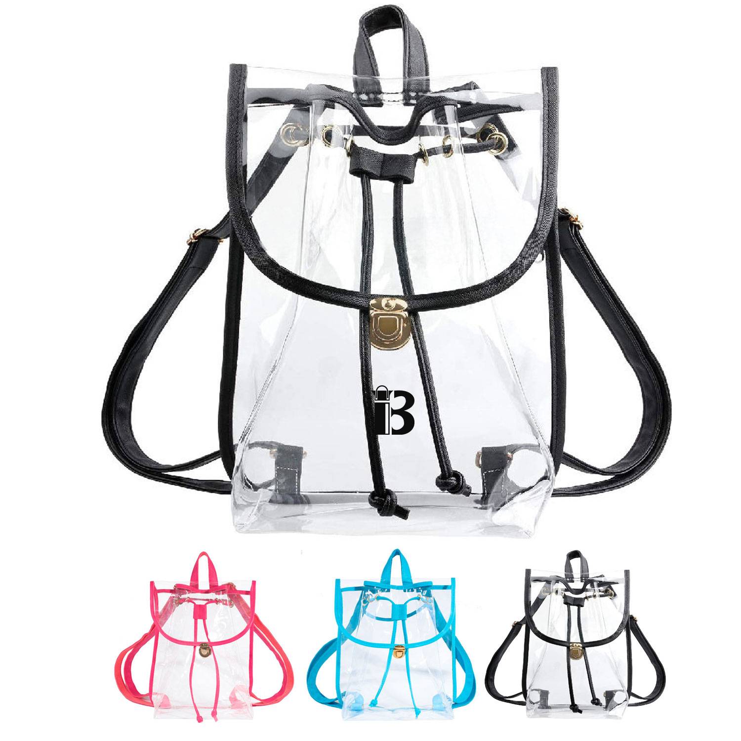 Heavy Duty PVC Drawstring Backpack