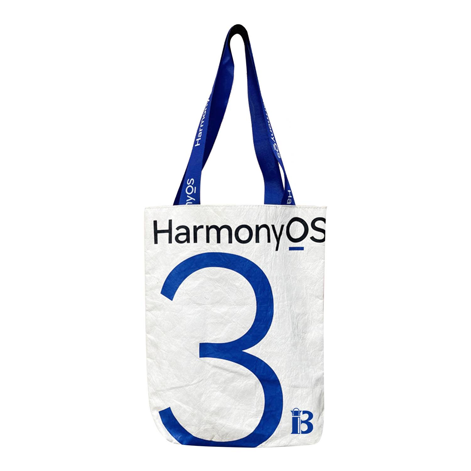 Recyclable Tyvek Paper Gift Shopping Tote Bag