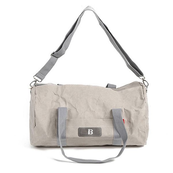 Foldable Travel Duffel Bags for Men Women Kraft paper