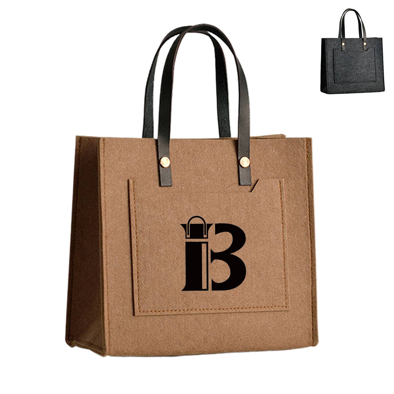 Felt Tote Bag W/ Handle