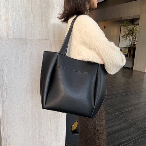 Large Practical Commuter Tote Bag
