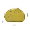 Dermis elephant coin wallet handbag