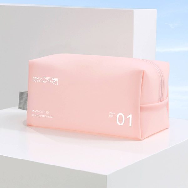 Pvc Zippered Toiletry Bag