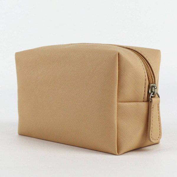 Pu Leather Zipper Makeup Bag