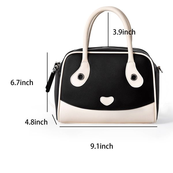 Stylish Waterproof PU Leather Top Handle Tote Bag