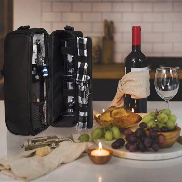 Wine tote bag gift set
