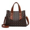 Printed Women's Handbag Retro Style Commuter Shoulder Bag Wo