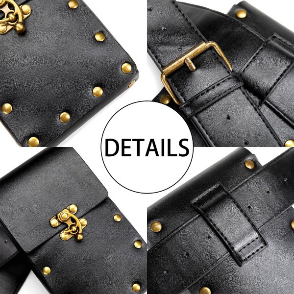 PU Vintage outdoor mobile phone sports fanny bag
