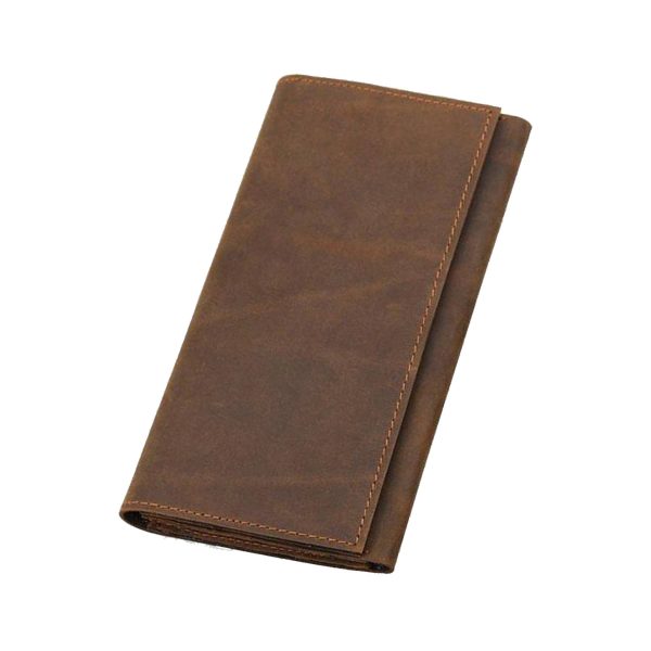 Leather Theftproof Messenger Wallet