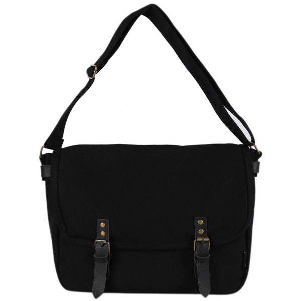 Canvas Large capacity vintage postman shoulder bag