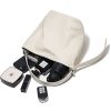 Genuine Leather Top Handle Shoulder Bag for Women