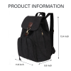 Anti-theft Canvas Backpacks Small Casual Daypack