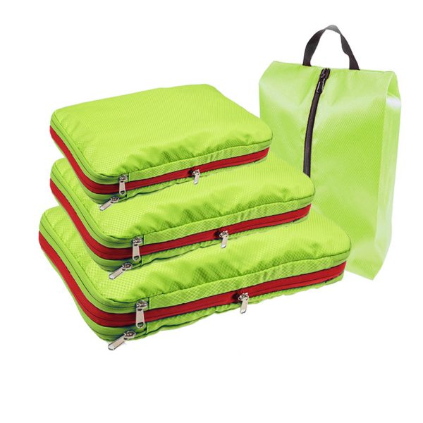 Luggage Organizers for Travel Accessories with Shoe Bag