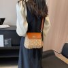 Jute Versatile cross-body straw bag