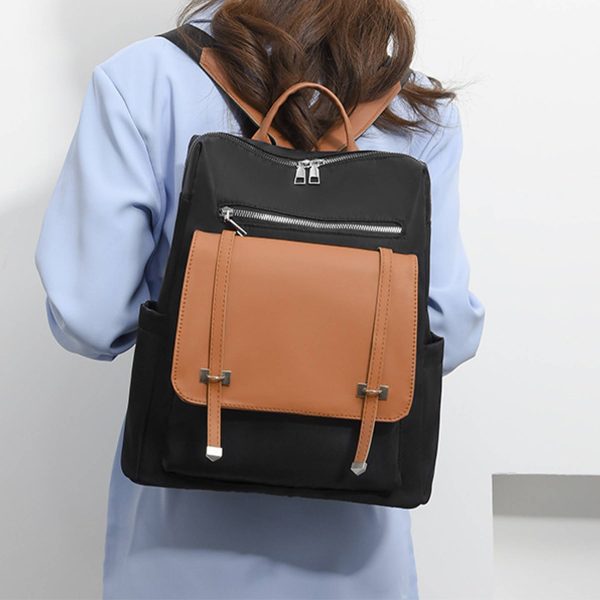 Oxford Cloth Business Travel Backpack for Women