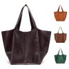 PU Large capacity wax peel ancient oil tote bag