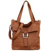 Genuine Leather Tote Shoulder Bag for Women