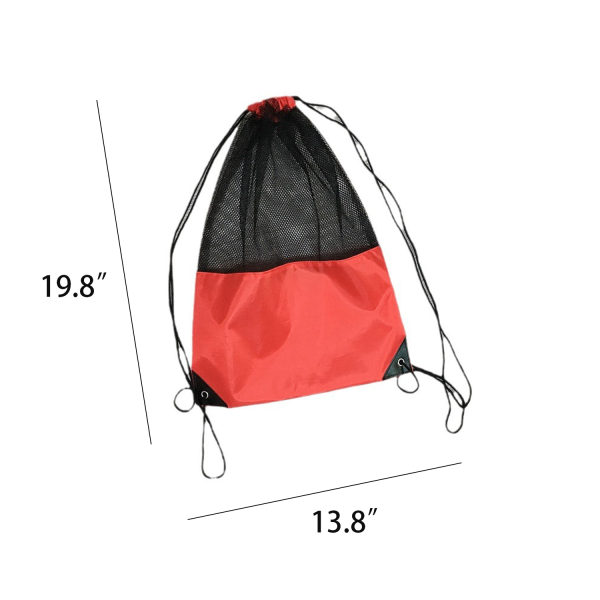 Mesh Drawstring Backpack