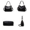 PU Leather Tassels Women Cross-body Handbags multicolour