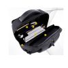 Business Notebook Polyester Backpack With USB Charging Port