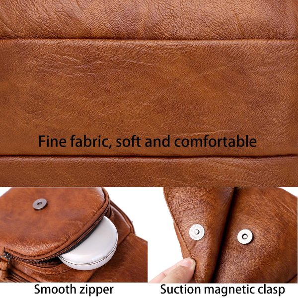 PU Leather cross-body shoulder bag
