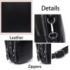 Genuine Leather Two Compartment Phone Crossbody Mini Bag