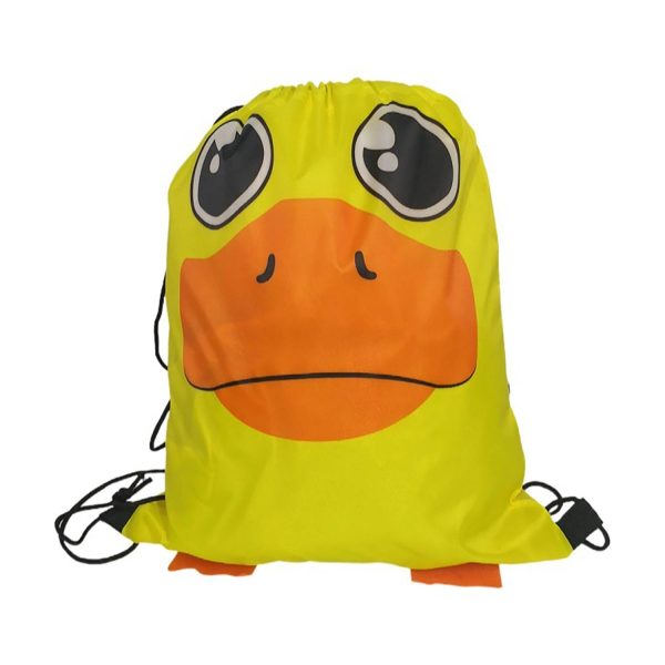 Drawstring polyester pocket