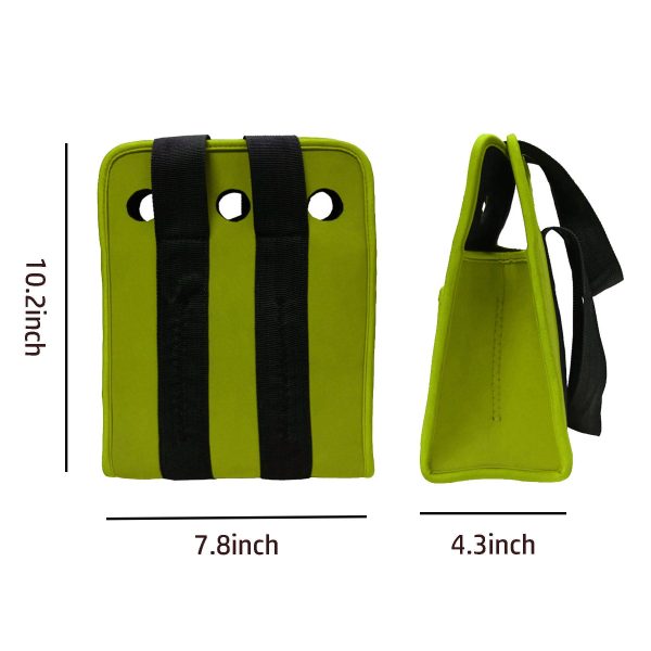 Diving fabric drink tote bag