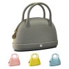 Crocodile pattern silicone handbag