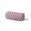 Knitted Plaid Pencil Pouch