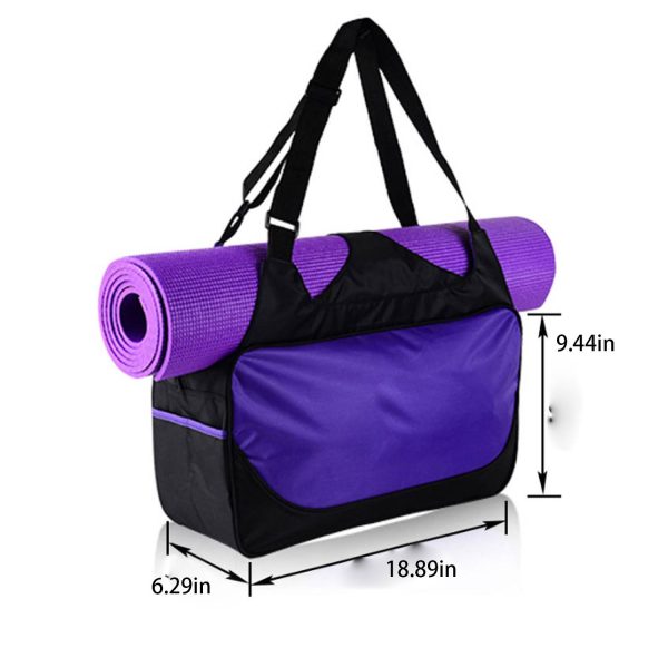 Yoga Fitness Canvas Duffel Bag