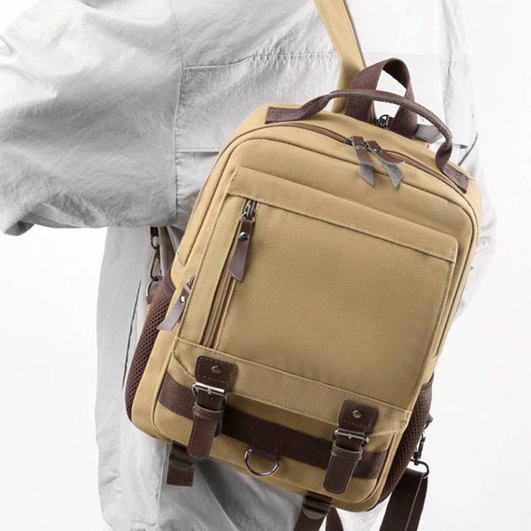 Canvas travel Cross-Body bag