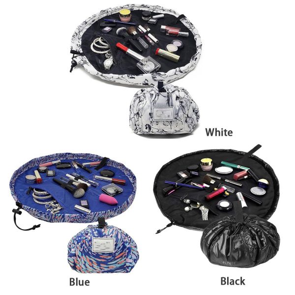Drawstring Cosmetic & Makeup Bag Organizer