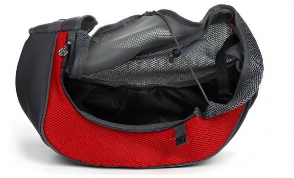 Portable crossbody shoulder breathable mesh outdoor bag