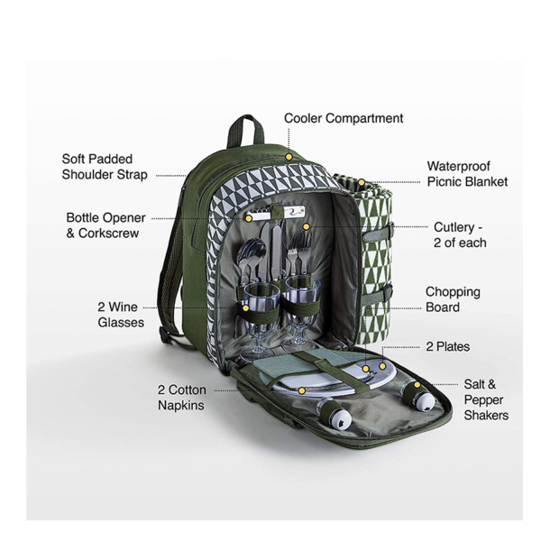Camping Waterproof Picnic Backpack