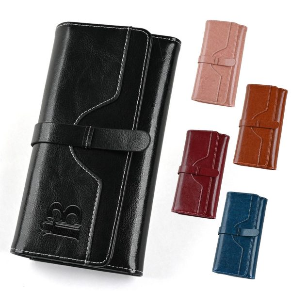 Genuine leather wallet for women