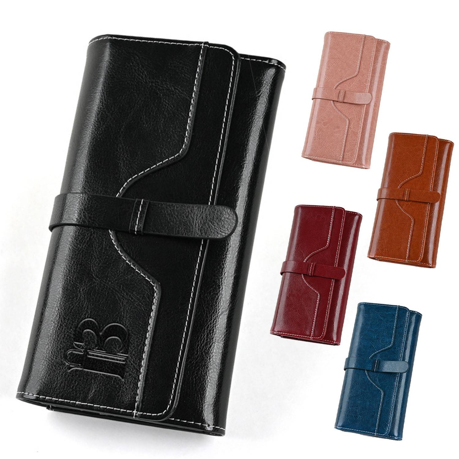 Genuine leather wallet for women