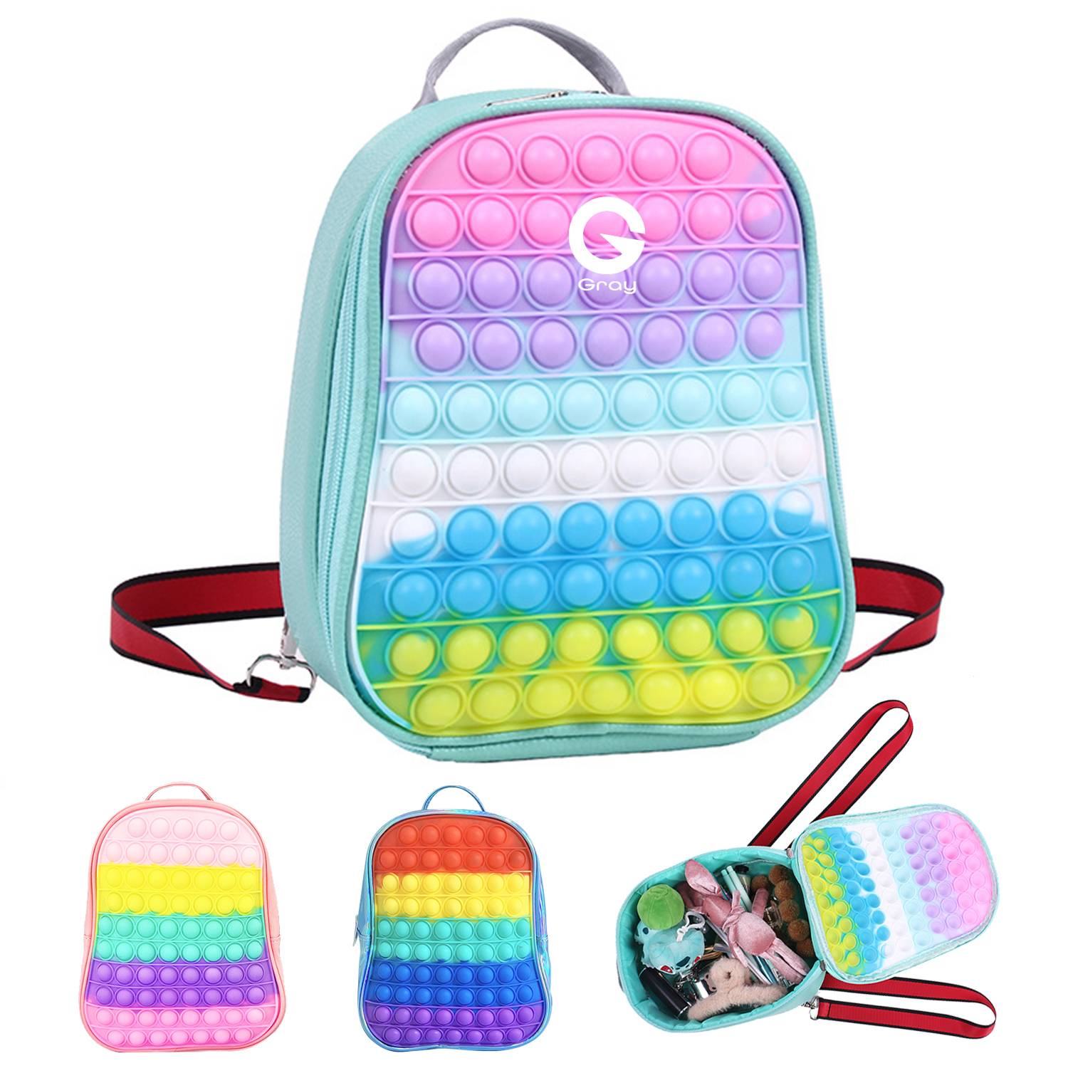 Pop School Backpack Fidget Bag