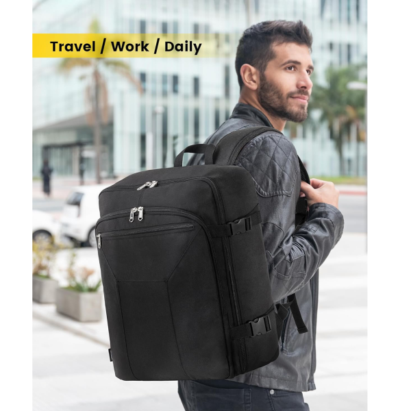 Oxford Casual Travel Backpack With Shoe Compartment
