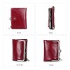 Genuine Leather RFID Clip Medium Waterproof Wallet