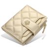 PU Leather Small Wallets Card Holder With Zipper for Women