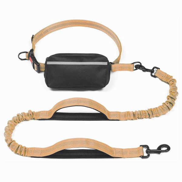 Stretching Dog Leash W/ Waist Bag