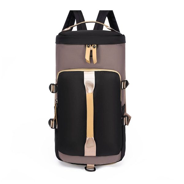 Sports Duffle Backpack with Shoe Compartment for Women