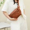 PU Leathe Fanny Pack Crossbody Purse for Women