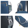 Nylon Crossbody Shoulder Chest Bag With Earphone Port