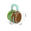 Nylon cylinder hand makeup bag